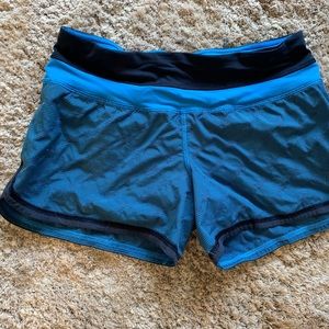 Blue Lululemon Shorts